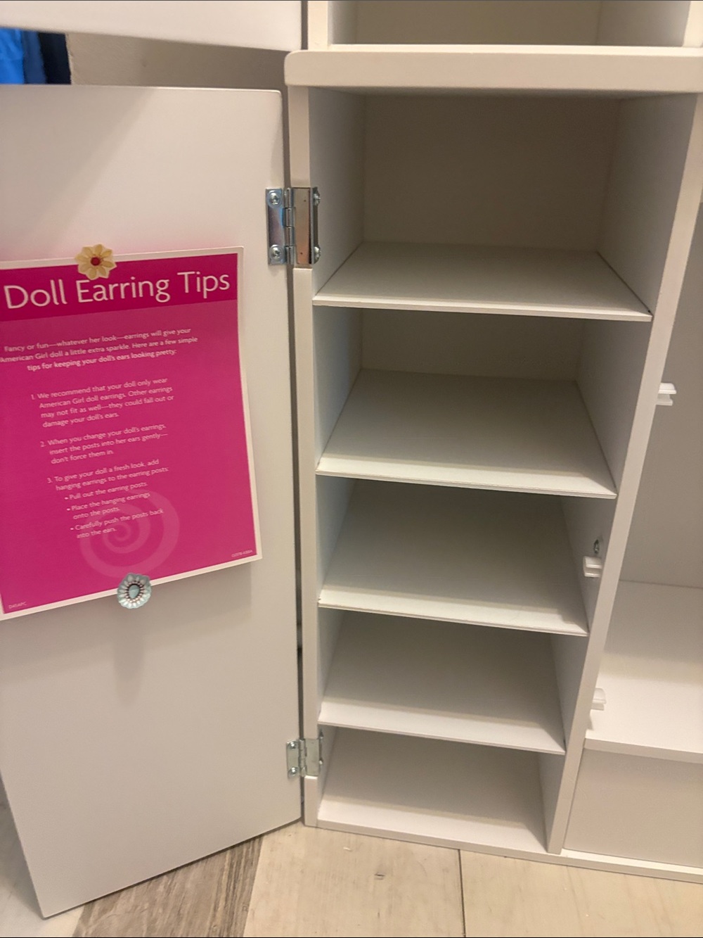 American Girl Doll Wardrobe Closet Vanity Armoire - Picture 3 of 7
